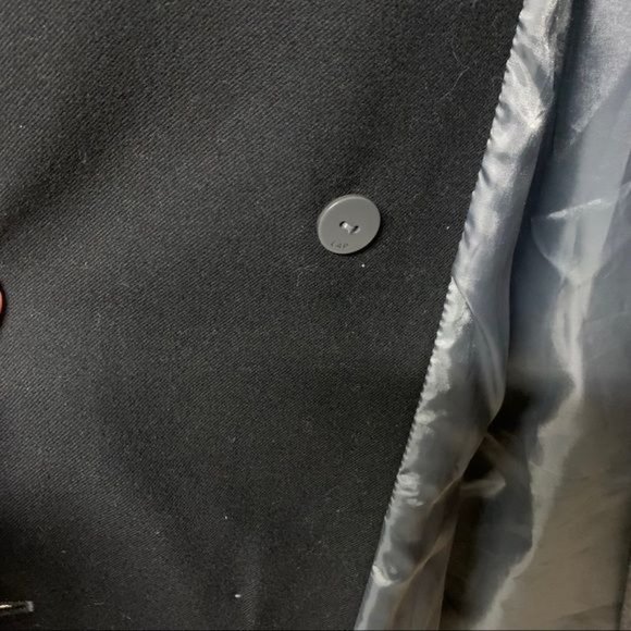 LAP LA Oversized Military Double Breasted Coat Women Size Small or Medium Jacket - Picture 10 of 14